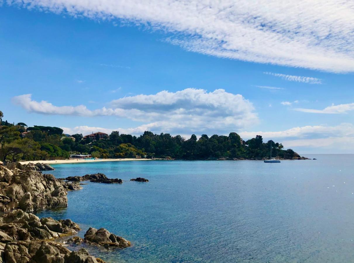 Hotel L'Orangeraie Le Lavandou Luaran gambar